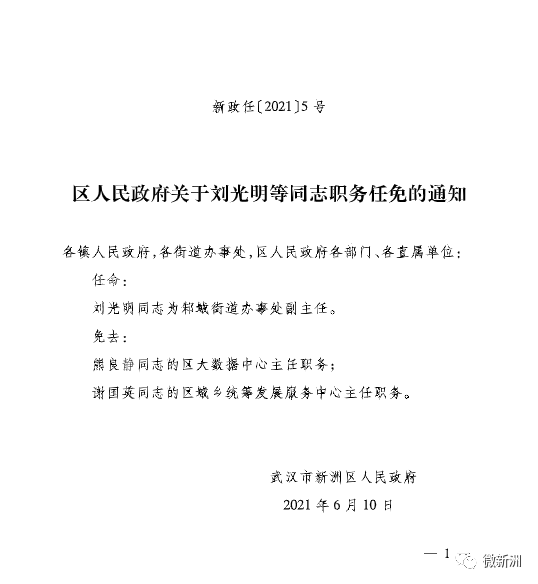 贡山独龙族怒自治县人力资源和社会保障局人事任命更新