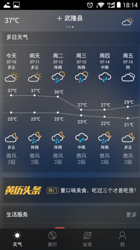 那托村天气预报更新通知