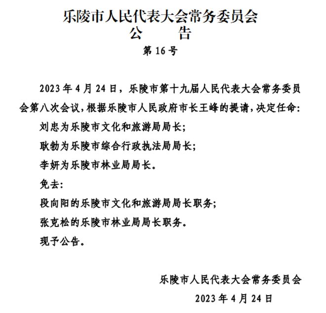 大兴乡人事任命揭晓，引领地方发展新篇章