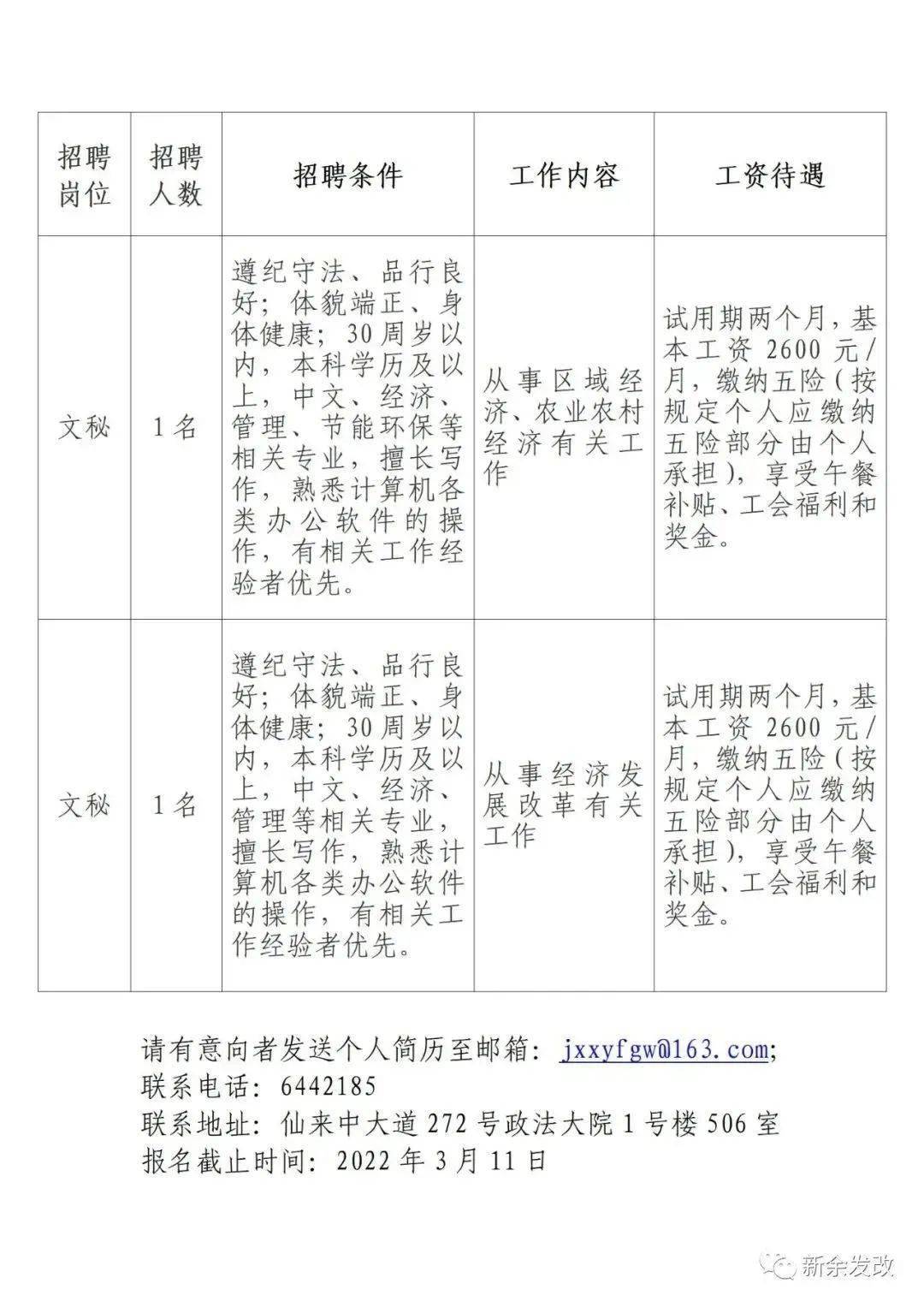 新余市档案局最新招聘概览